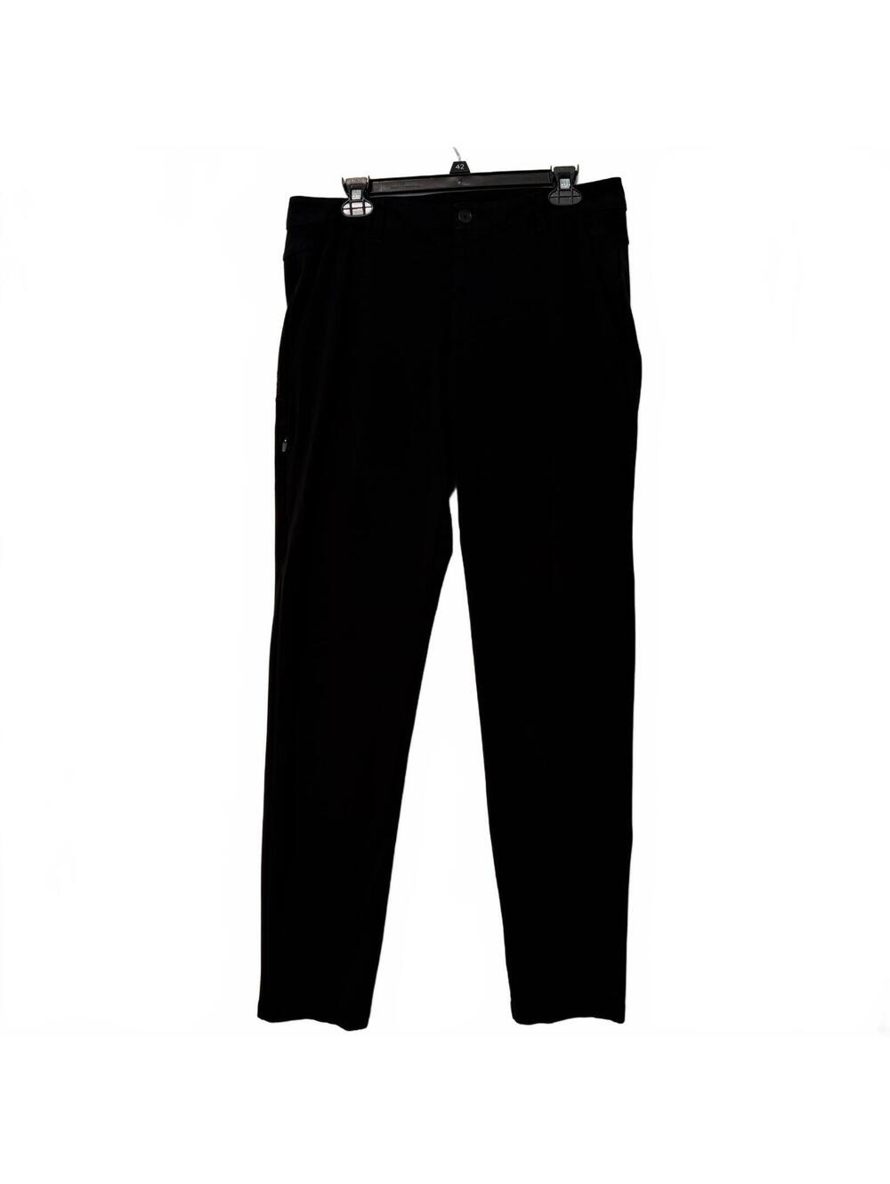 BYLT Everyday 2.0 Pants Mens 36x33 Black Performance Stretch Chino